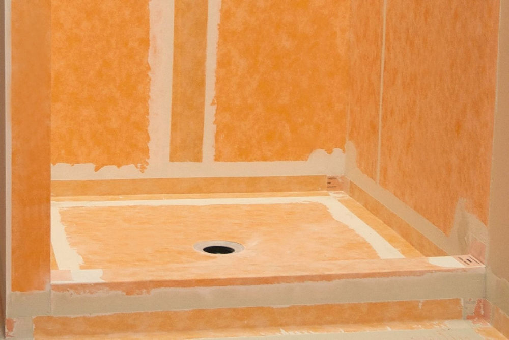 Schluter waterproofing system